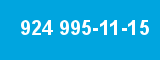 924 995-11-15